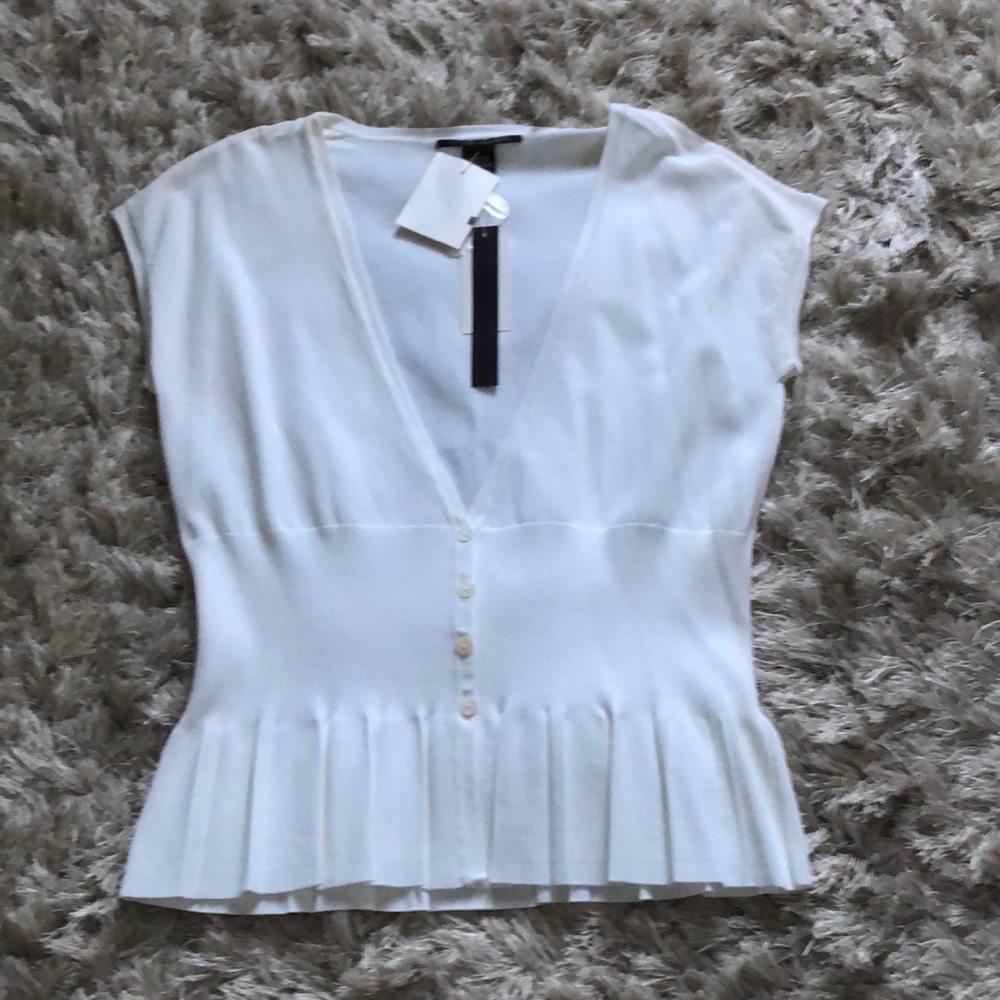 A white button shirt